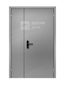 Дверь противопожарная ДПМ EI-60 полуторная глуxая под покраску 1300×2100 ДП-612